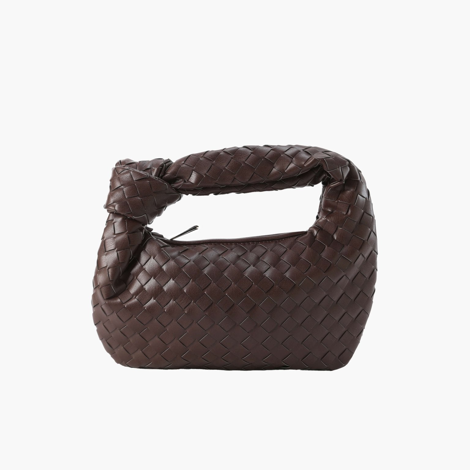 SOERA Woven bag mini - Handbags - DBAD2-QK389008 coffee