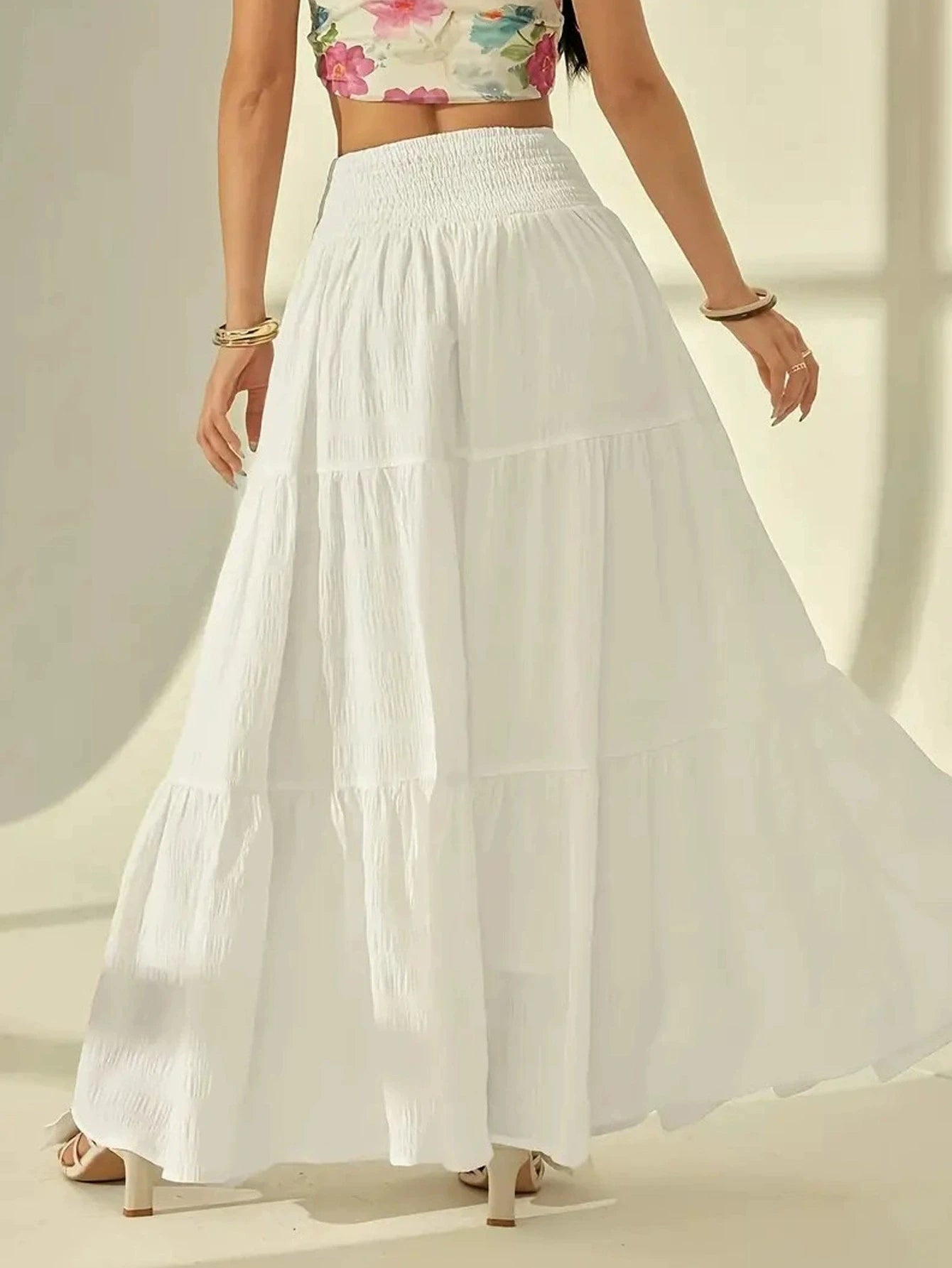 SOERA Celeste Layered Maxi Skirt - Skirts - Black 0XL