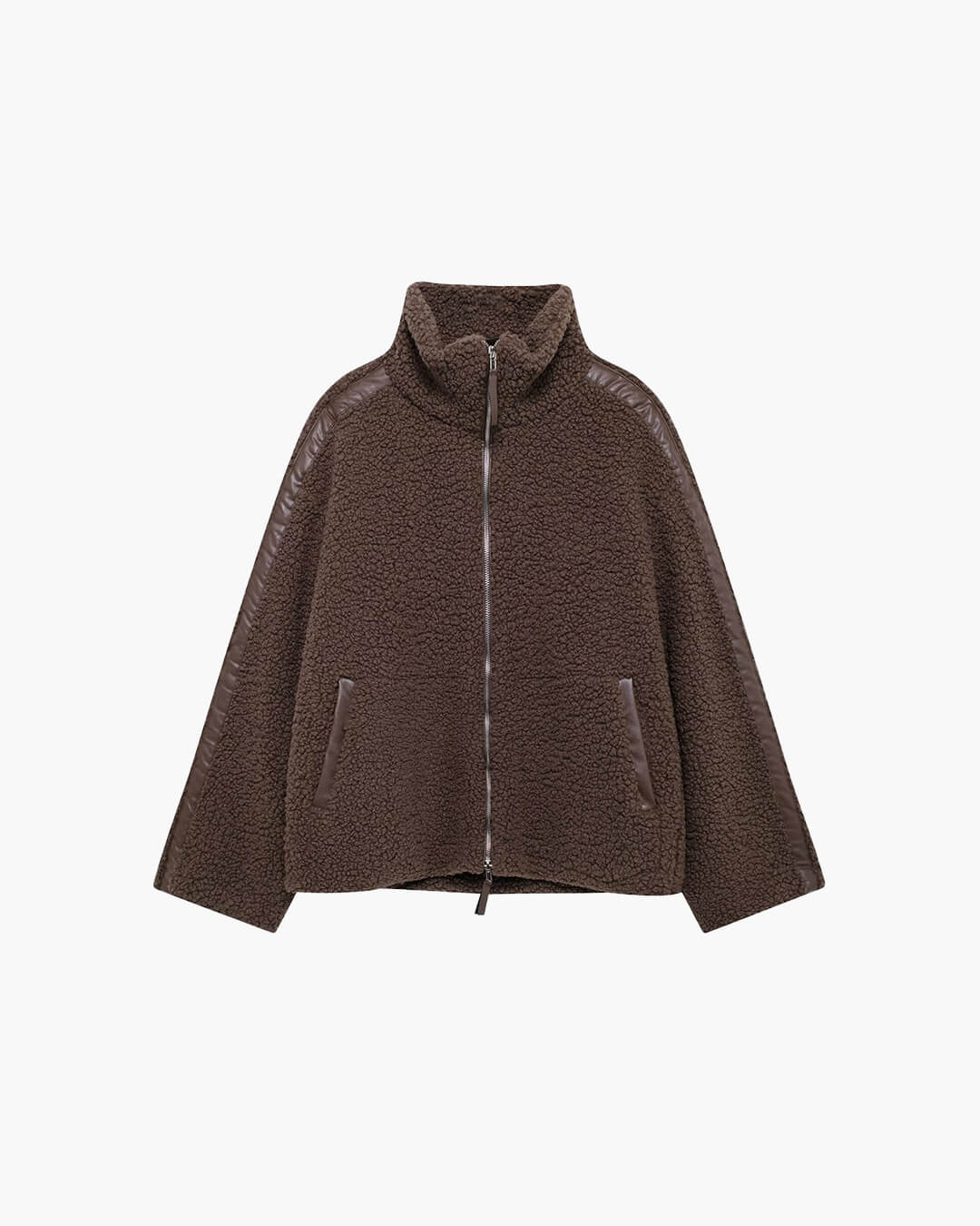 Susan Zip Up Teddy Jacket