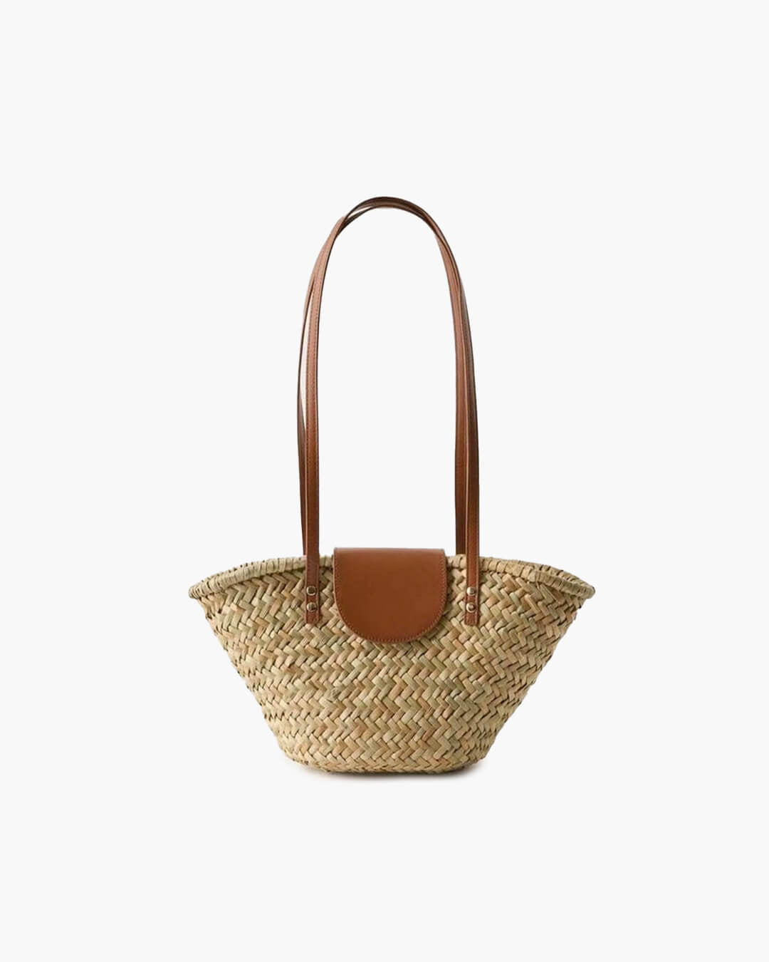 SOERA Aisea Woven Rattan Shoulder Bag - Bag -  Beige