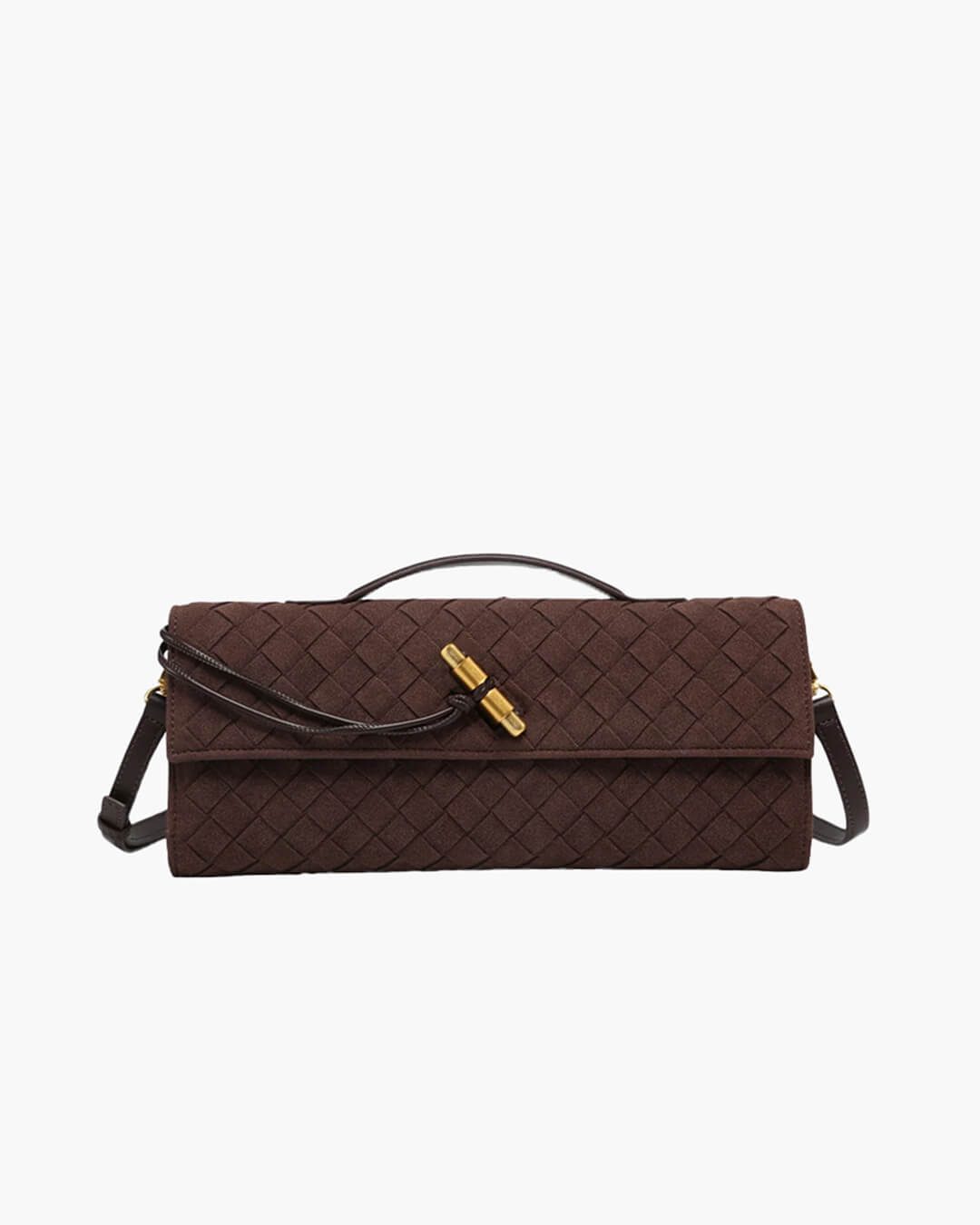 SOERA Bianca Suede Bag - Handbags - Soera-Bianca-Bag-darkbrown Dark Brown