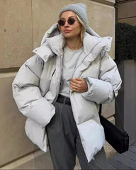 Ellie Oversized Hooded Puffer Jacket