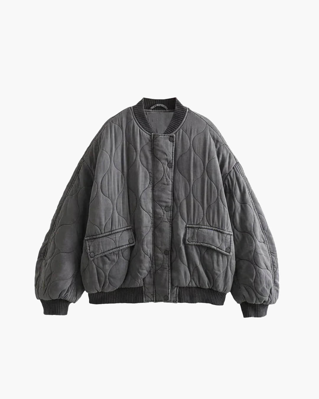 SOERA Janella Padded Bomber Jacket - Jackets - wj1776153201412711652 XS